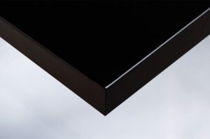 Folie autocolantă autoadezivă Lacquered Black 122 cm pentru mobilă, uși și pereți